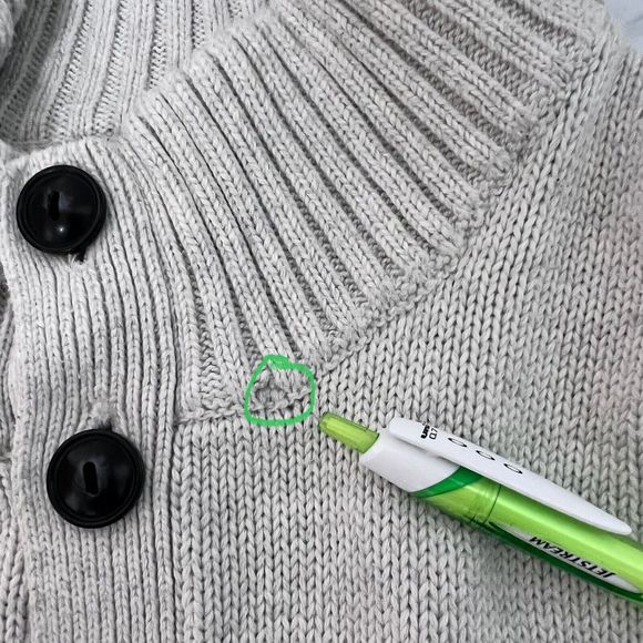 Chaps Fair Isle Nordic Cotton Pullover Mens XL Mock Neck Sweater Apres Chalet - Picture 7 of 16